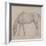 Etude de cheval-Edgar Degas-Framed Giclee Print