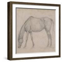 Etude de cheval-Edgar Degas-Framed Giclee Print