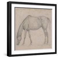 Etude de cheval-Edgar Degas-Framed Giclee Print