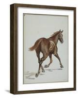 Etude de cheval-Adrien Emmanuel Marie-Framed Giclee Print