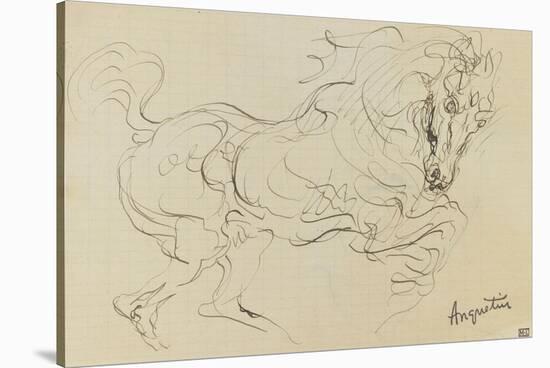 Etude de cheval-Louis Anquetin-Stretched Canvas