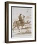 Etude de chevaux et jockeys-Gustave Moreau-Framed Giclee Print