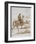 Etude de chevaux et jockeys-Gustave Moreau-Framed Giclee Print