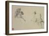 Etude De Chevaux-Henri de Toulouse-Lautrec-Framed Giclee Print