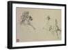 Etude De Chevaux-Henri de Toulouse-Lautrec-Framed Giclee Print