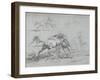 Etude de chevaux-Rosa Bonheur-Framed Giclee Print