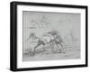 Etude de chevaux-Rosa Bonheur-Framed Giclee Print