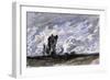 Etude de ciel à Fontenay-aux-Roses-Paul Huet-Framed Giclee Print