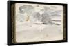 Etude de ciel-Edouard Manet-Framed Stretched Canvas