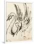 Etude de cygne pour Léda-Gustave Moreau-Framed Giclee Print