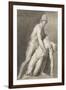 Etude de deux statues antiques-Jean-Baptiste Joseph Wicar-Framed Giclee Print