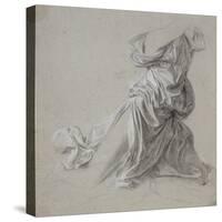 Etude de draperie-Jean-Auguste-Dominique Ingres-Stretched Canvas