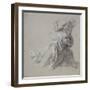 Etude de draperie-Jean-Auguste-Dominique Ingres-Framed Giclee Print