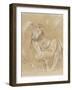 Etude de femme assise-Jean-Auguste-Dominique Ingres-Framed Giclee Print