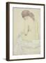 Etude de femme nue et assise-Armand Rassenfosse-Framed Giclee Print