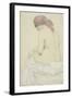 Etude de femme nue et assise-Armand Rassenfosse-Framed Giclee Print