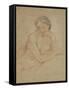 Etude de femme nue-Charles Joseph Natoire-Framed Stretched Canvas