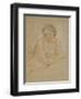 Etude de femme nue-Charles Joseph Natoire-Framed Giclee Print