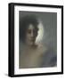 Etude de femme, ou l'Eclipse, ou Femme au croissant-Albert Besnard-Framed Giclee Print