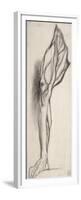 Etude de jambe pour Hercule et l'Hydre de Lerne-Gustave Moreau-Framed Premium Giclee Print