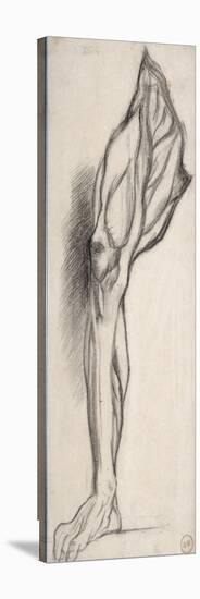 Etude de jambe pour Hercule et l'Hydre de Lerne-Gustave Moreau-Stretched Canvas