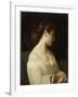 Etude de jeune fille dit la jeune grecque-Hippolyte Flandrin-Framed Giclee Print