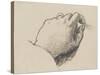 Etude de main : la main gauche de l'artiste-null-Stretched Canvas