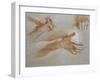 Etude de mains-null-Framed Giclee Print