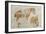 Etude de mule harnachée; 1832-Eugene Delacroix-Framed Giclee Print