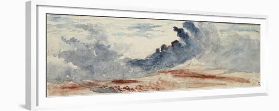 Etude de nuages-Richard Parkes Bonington-Framed Premium Giclee Print