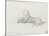 Etude de panthère pour "Salomé dansant devant Hérode"-Gustave Moreau-Stretched Canvas