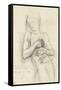 Etude de personnage pour Tyrtée-Gustave Moreau-Framed Stretched Canvas
