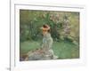 Etude de plein-air , ou Dans l'ile, 1880-Berthe Morisot-Framed Giclee Print