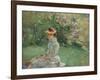 Etude de plein-air , ou Dans l'ile, 1880-Berthe Morisot-Framed Giclee Print