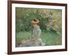 Etude de plein-air , ou Dans l'ile, 1880-Berthe Morisot-Framed Giclee Print