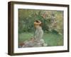 Etude de plein-air , ou Dans l'ile, 1880-Berthe Morisot-Framed Giclee Print