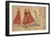 Etude de plusieurs femmes-Eugène Boudin-Framed Giclee Print