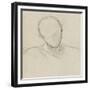 Etude de tête-Thomas Couture-Framed Giclee Print