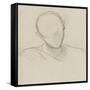 Etude de tête-Thomas Couture-Framed Stretched Canvas