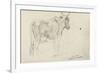 Etude de vache-Emile Wauters-Framed Giclee Print