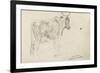 Etude de vache-Emile Wauters-Framed Giclee Print