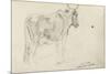 Etude de vache-Emile Wauters-Mounted Giclee Print