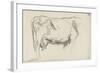 Etude de vache-Emile Wauters-Framed Giclee Print