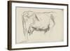 Etude de vache-Emile Wauters-Framed Giclee Print