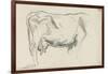 Etude de vache-Emile Wauters-Framed Giclee Print