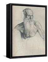 'Etude De Vieillard A Longue Barbe', c1895, (1923)-Alphonse Legros-Framed Stretched Canvas