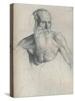 'Etude De Vieillard A Longue Barbe', c1895, (1923)-Alphonse Legros-Stretched Canvas