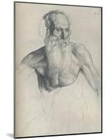 'Etude De Vieillard A Longue Barbe', c1895, (1923)-Alphonse Legros-Mounted Giclee Print