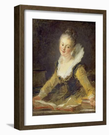 Etude (Der Gesang) 1769-Jean-Honoré Fragonard-Framed Giclee Print