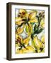 Étude Fleurs I-Pierre David-Framed Art Print